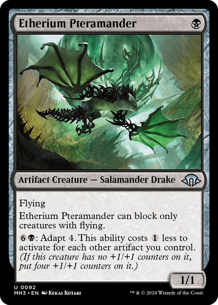 Etherium Pteramander [Modern Horizons 3] | Good Games Cannington