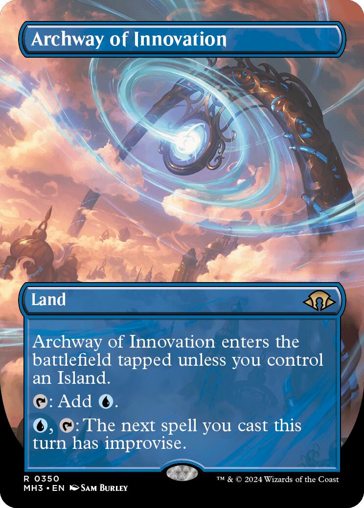 Archway of Innovation (Borderless) [Modern Horizons 3] | Good Games Cannington