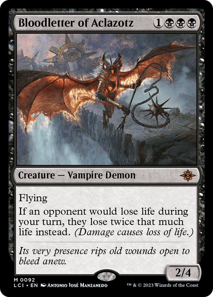 Bloodletter of Aclazotz [The Lost Caverns of Ixalan] | Good Games Cannington