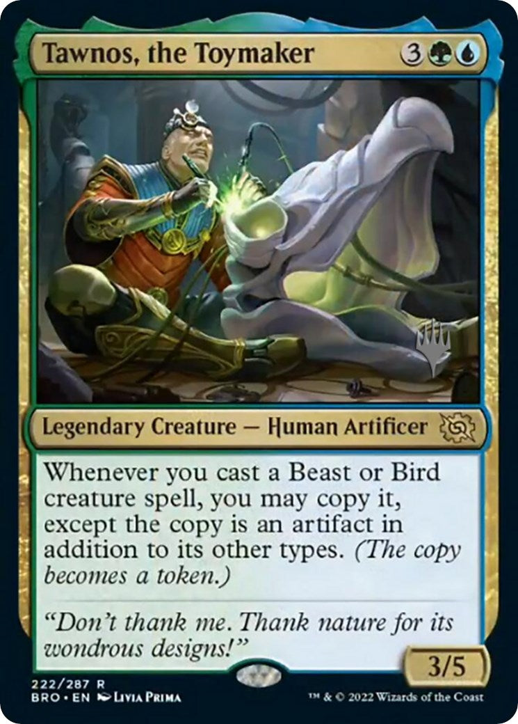 Tawnos, the Toymaker (Promo Pack) [The Brothers' War Promos] | Good Games Cannington