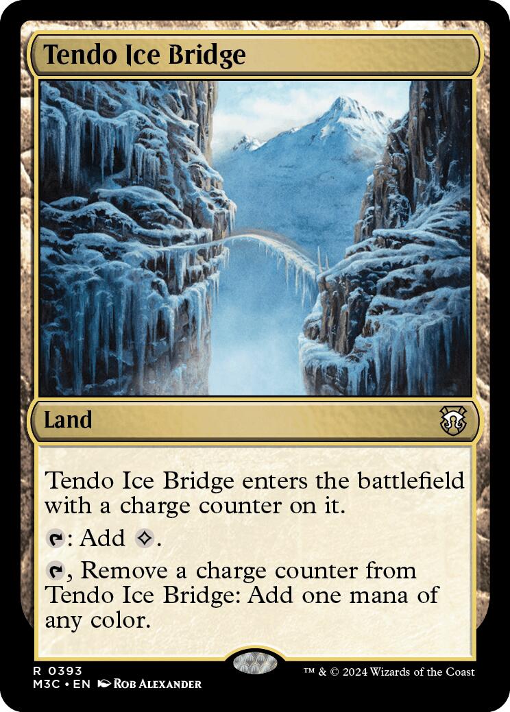 Tendo Ice Bridge [Modern Horizons 3 Commander] | Good Games Cannington