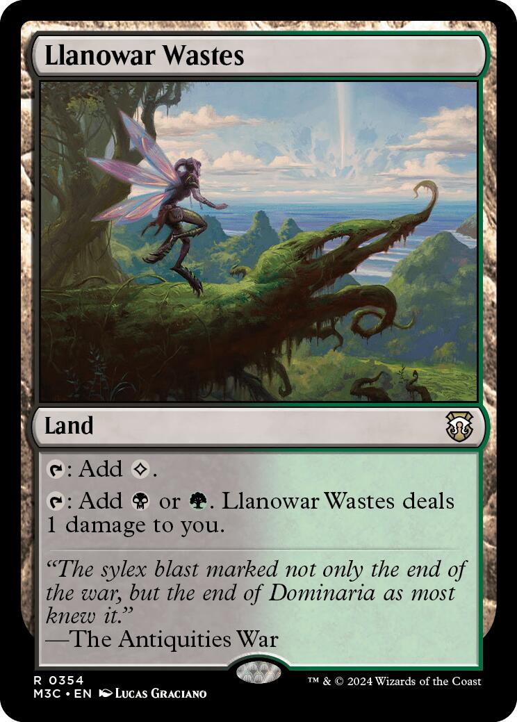 Llanowar Wastes [Modern Horizons 3 Commander] | Good Games Cannington