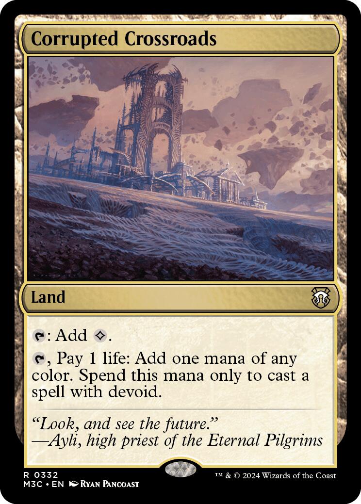 Corrupted Crossroads [Modern Horizons 3 Commander] | Good Games Cannington