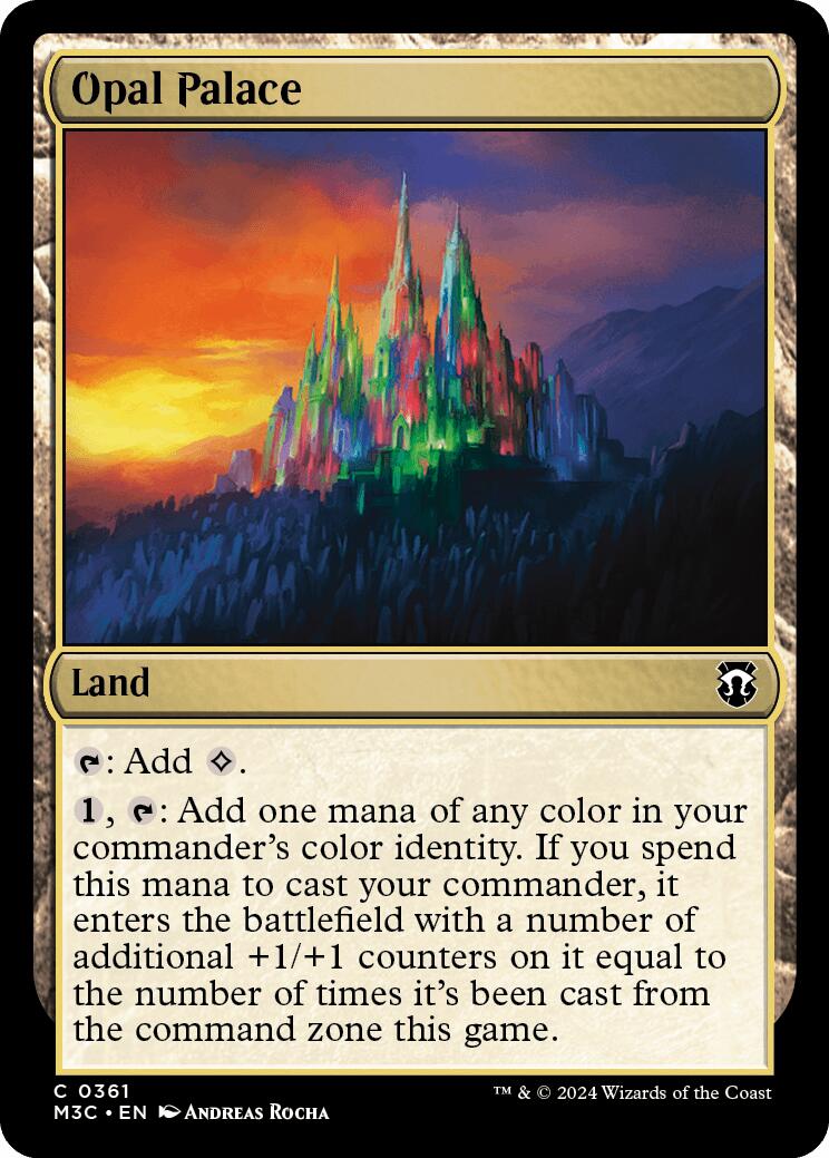 Opal Palace [Modern Horizons 3 Commander] | Good Games Cannington