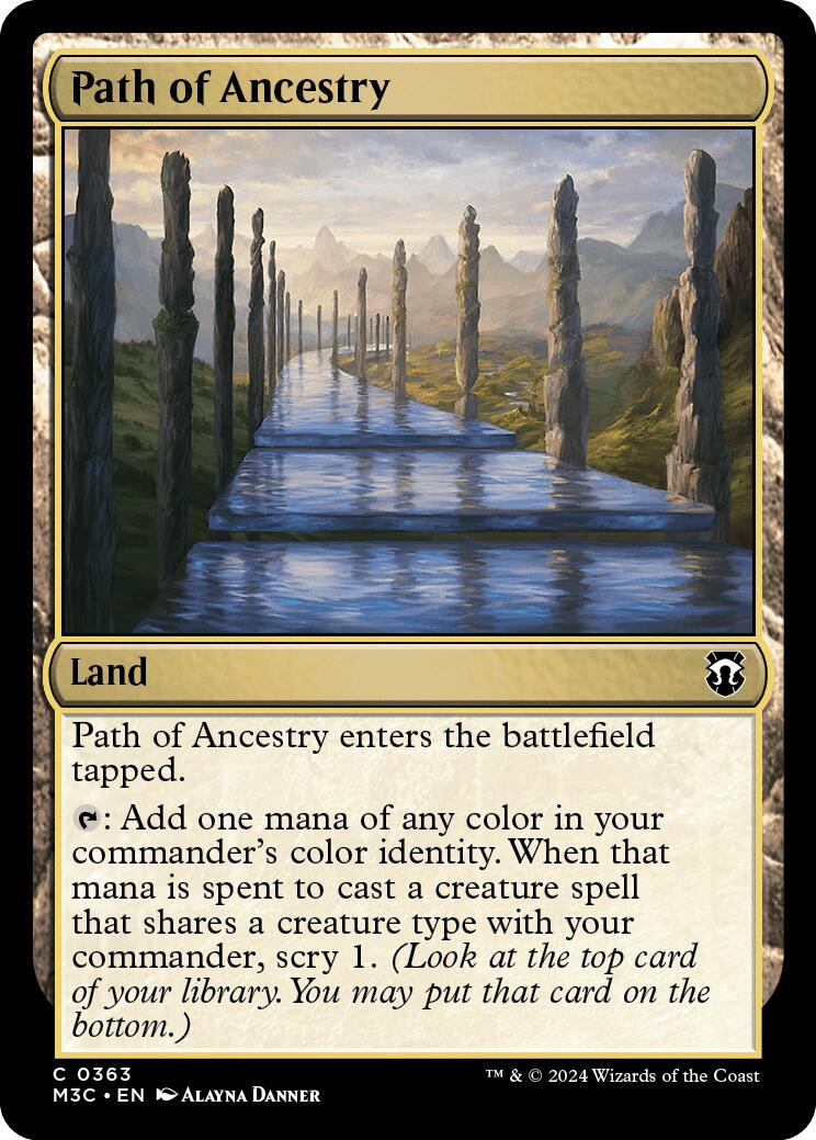 Path of Ancestry [Modern Horizons 3 Commander] | Good Games Cannington