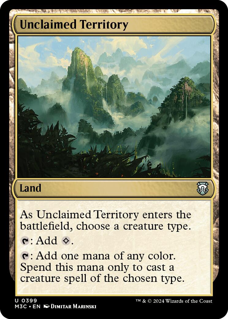 Unclaimed Territory [Modern Horizons 3 Commander] | Good Games Cannington