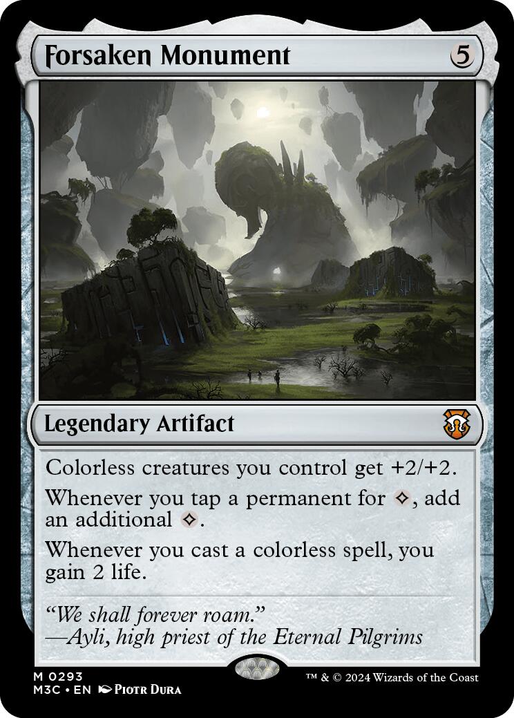 Forsaken Monument [Modern Horizons 3 Commander] | Good Games Cannington