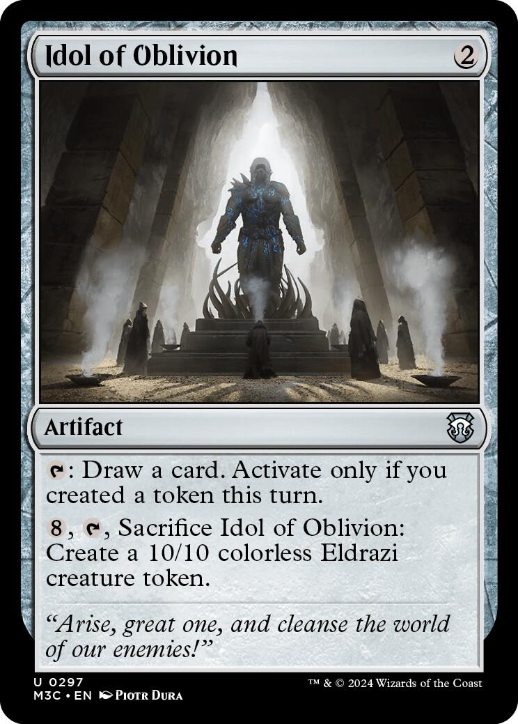Idol of Oblivion [Modern Horizons 3 Commander] | Good Games Cannington