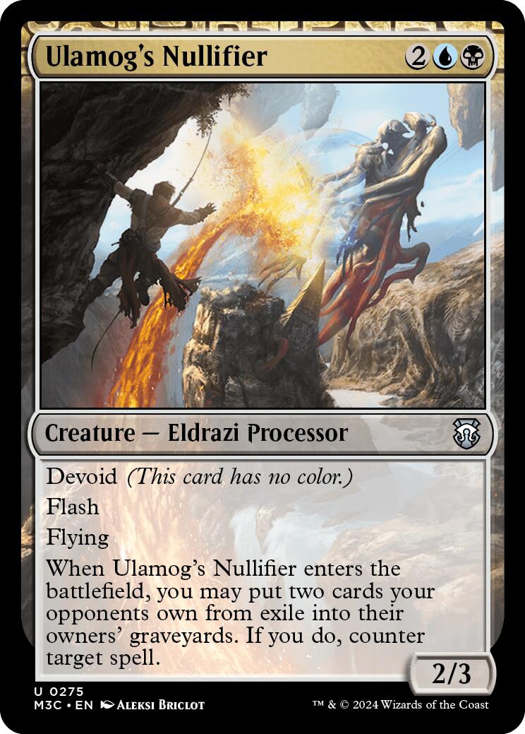Ulamog's Nullifier [Modern Horizons 3 Commander] | Good Games Cannington