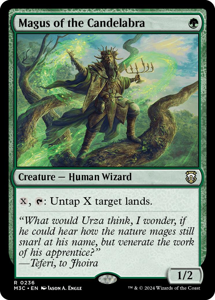 Magus of the Candelabra [Modern Horizons 3 Commander] | Good Games Cannington