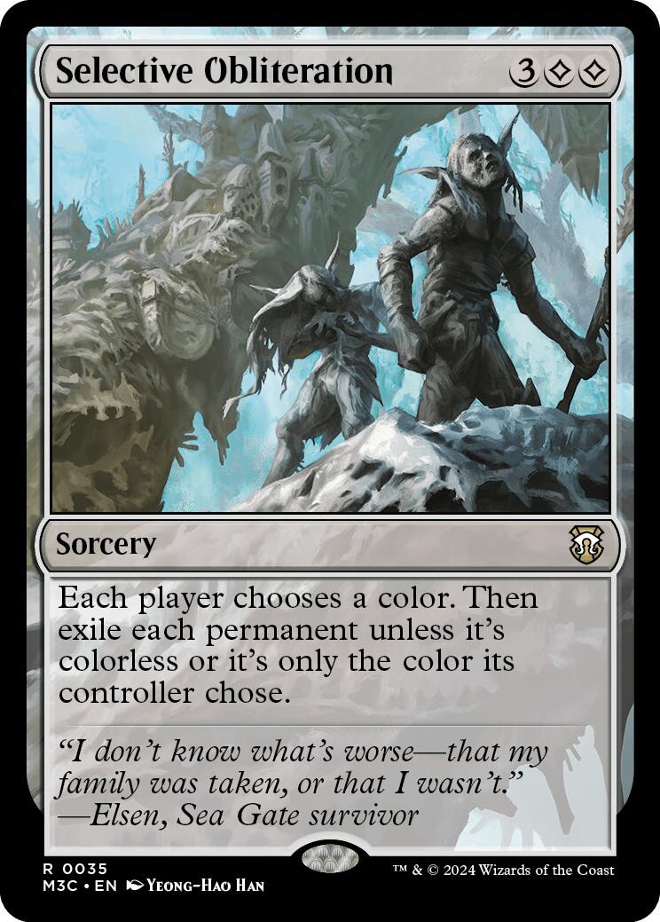 Selective Obliteration [Modern Horizons 3 Commander] | Good Games Cannington
