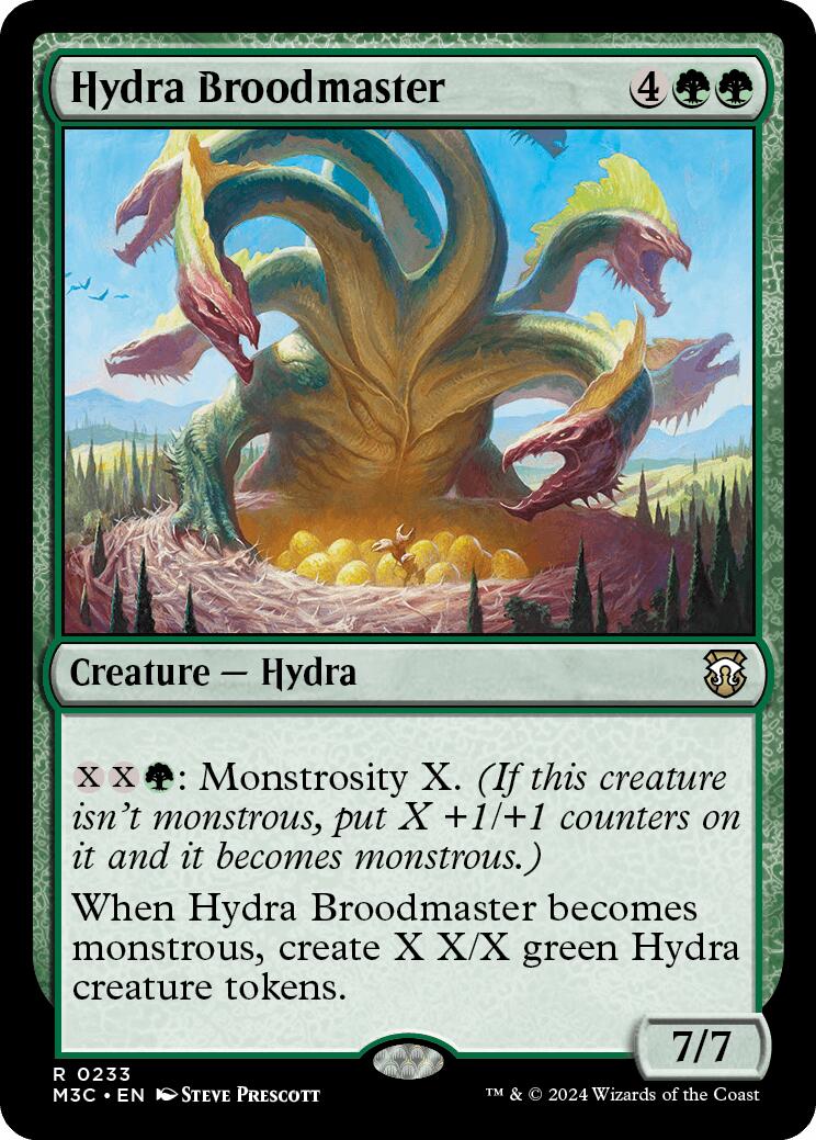 Hydra Broodmaster [Modern Horizons 3 Commander] | Good Games Cannington