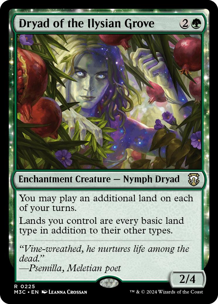 Dryad of the Ilysian Grove [Modern Horizons 3 Commander] | Good Games Cannington