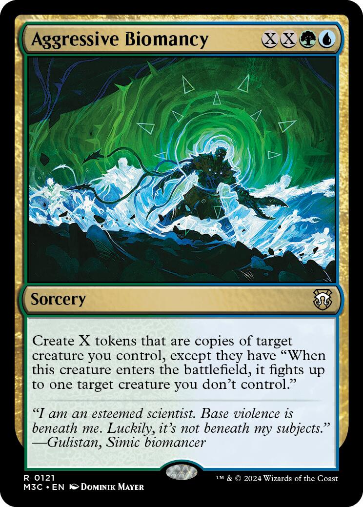 Aggressive Biomancy [Modern Horizons 3 Commander] | Good Games Cannington