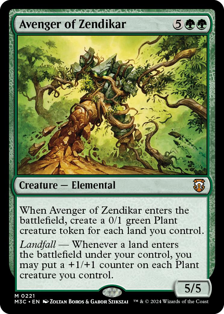 Avenger of Zendikar [Modern Horizons 3 Commander] | Good Games Cannington