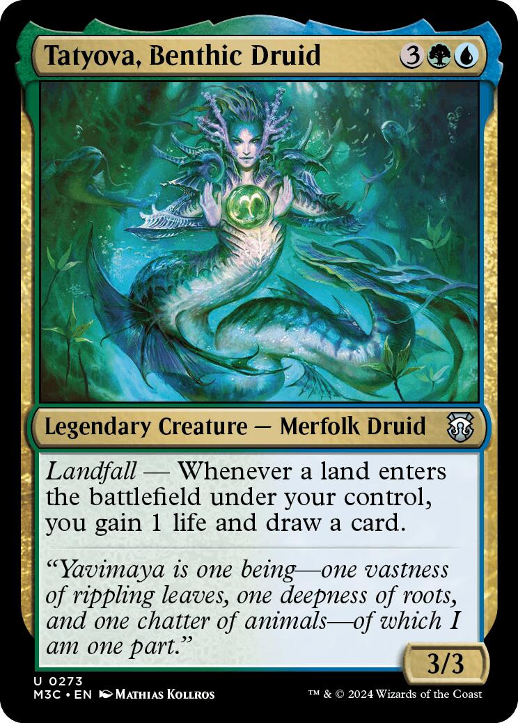Tatyova, Benthic Druid [Modern Horizons 3 Commander] | Good Games Cannington