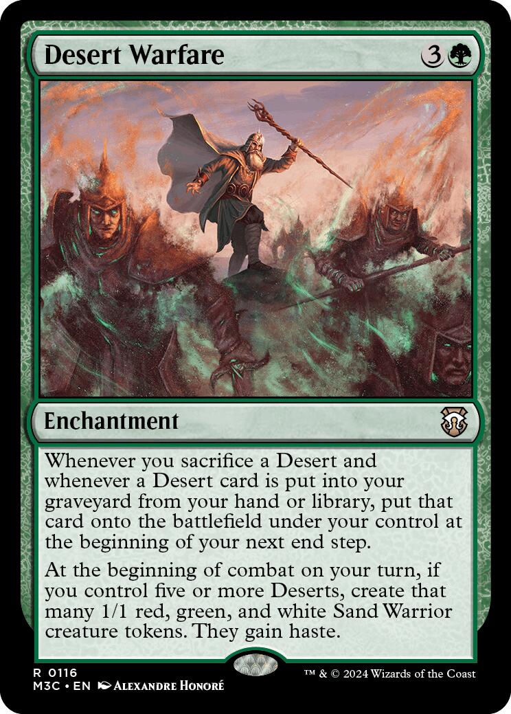 Desert Warfare [Modern Horizons 3 Commander] | Good Games Cannington