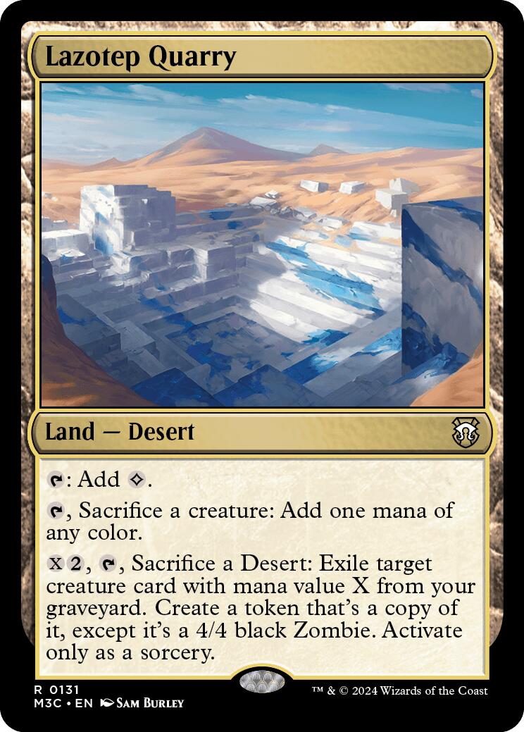 Lazotep Quarry [Modern Horizons 3 Commander] | Good Games Cannington