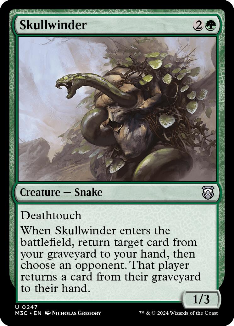 Skullwinder [Modern Horizons 3 Commander] | Good Games Cannington
