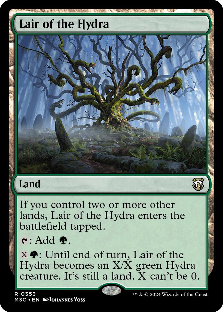 Lair of the Hydra [Modern Horizons 3 Commander] | Good Games Cannington