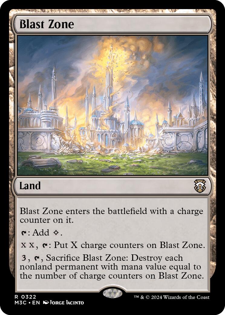 Blast Zone [Modern Horizons 3 Commander] | Good Games Cannington