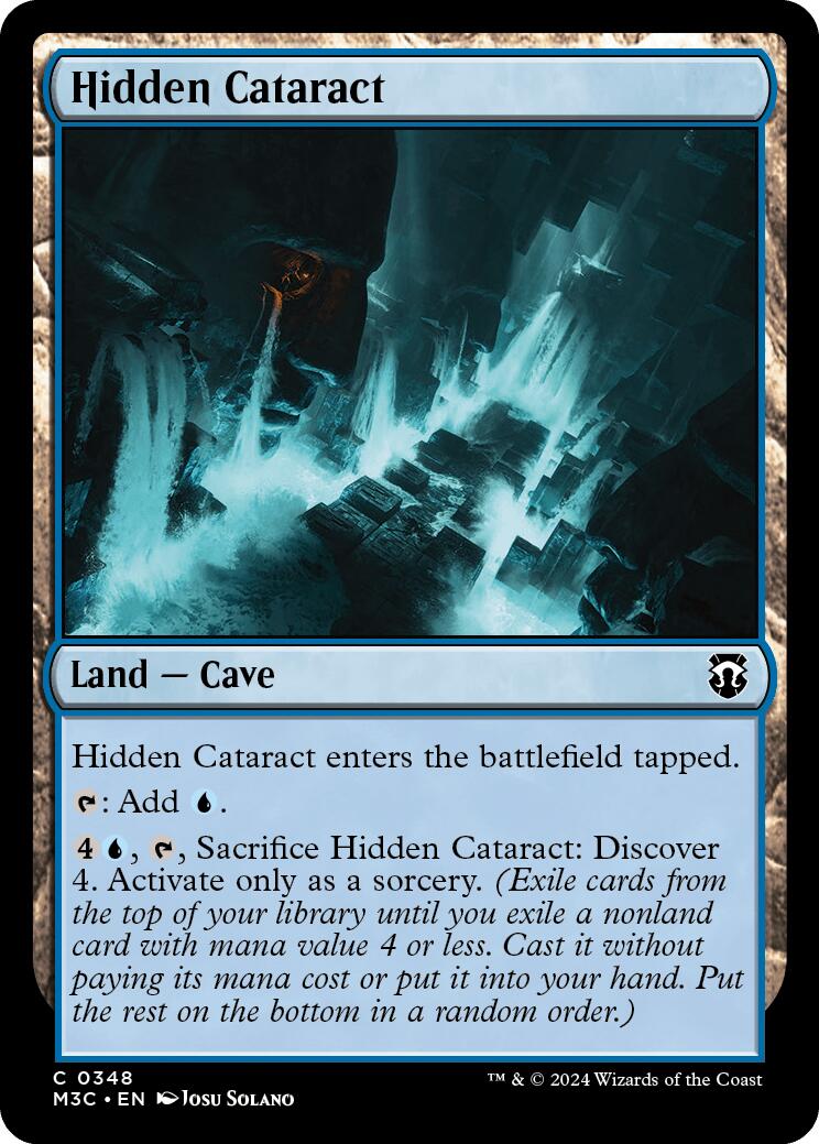 Hidden Cataract [Modern Horizons 3 Commander] | Good Games Cannington