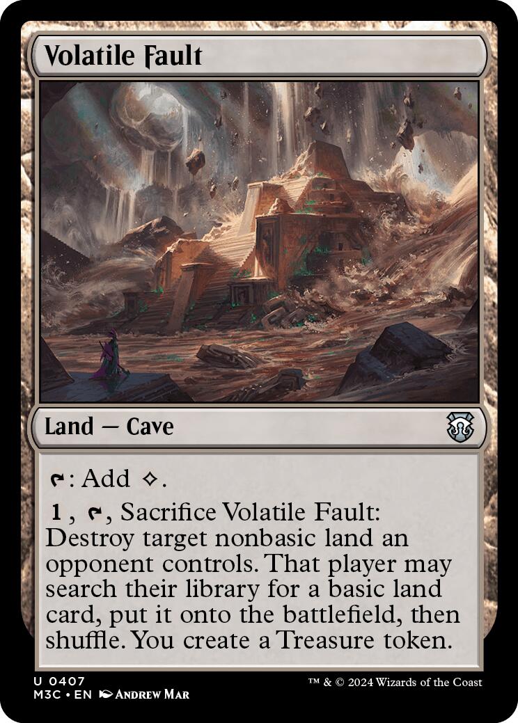 Volatile Fault [Modern Horizons 3 Commander] | Good Games Cannington