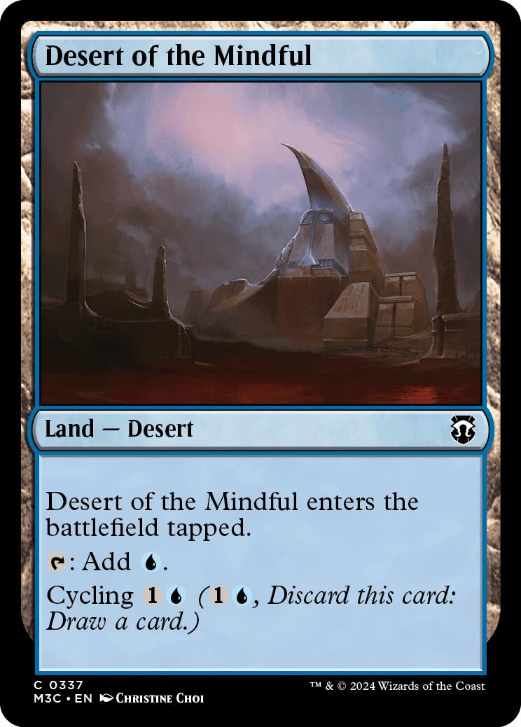 Desert of the Mindful [Modern Horizons 3 Commander] | Good Games Cannington