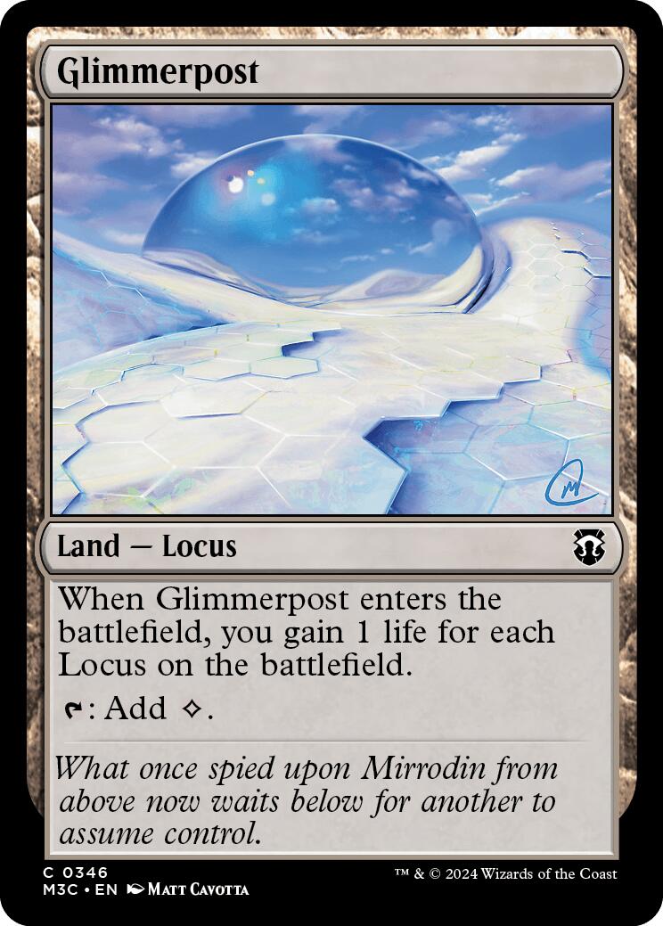 Glimmerpost [Modern Horizons 3 Commander] | Good Games Cannington