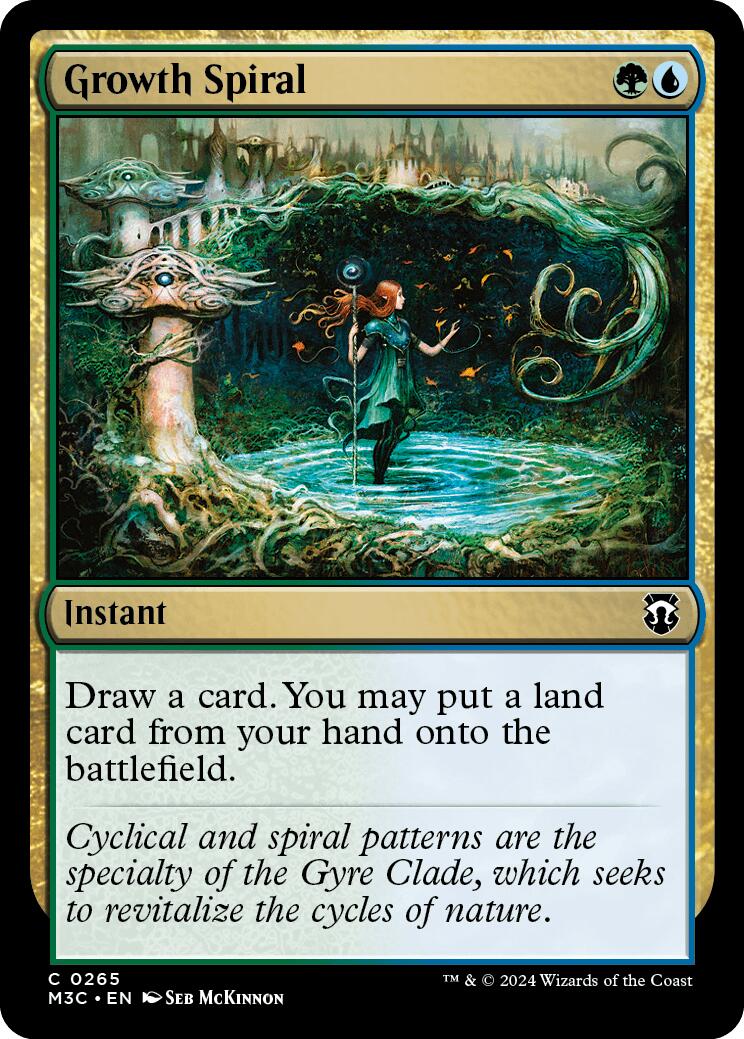 Growth Spiral [Modern Horizons 3 Commander] | Good Games Cannington