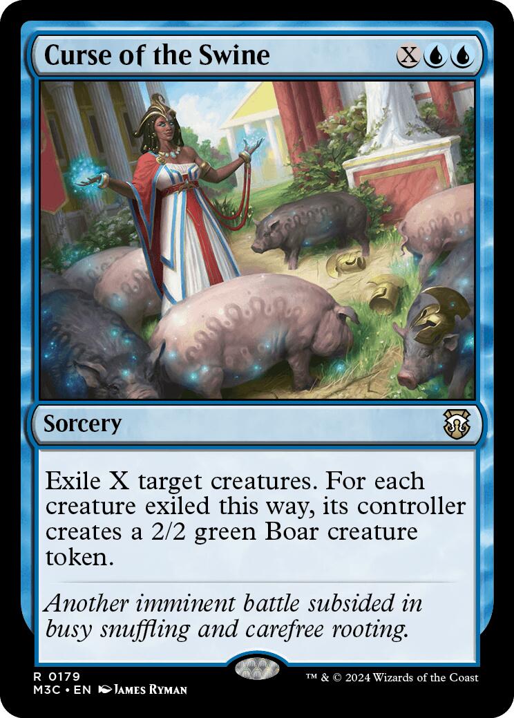 Curse of the Swine [Modern Horizons 3 Commander] | Good Games Cannington
