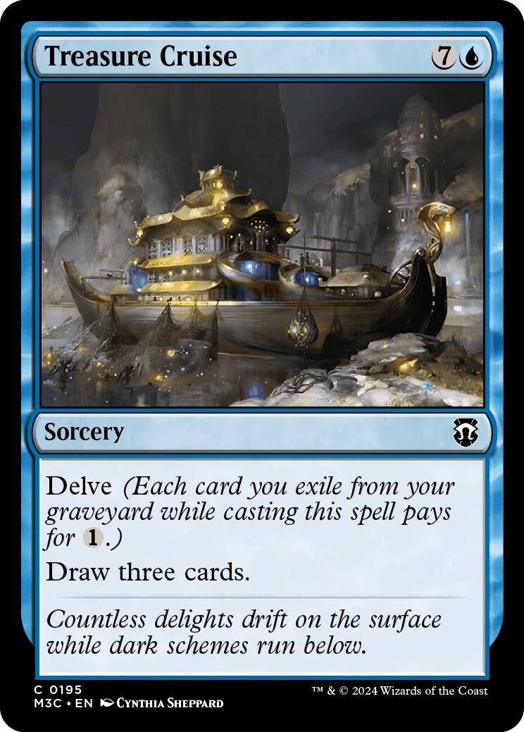 Treasure Cruise [Modern Horizons 3 Commander] | Good Games Cannington