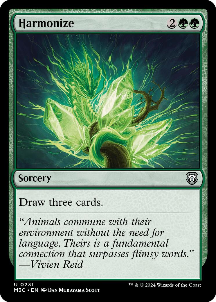 Harmonize [Modern Horizons 3 Commander] | Good Games Cannington