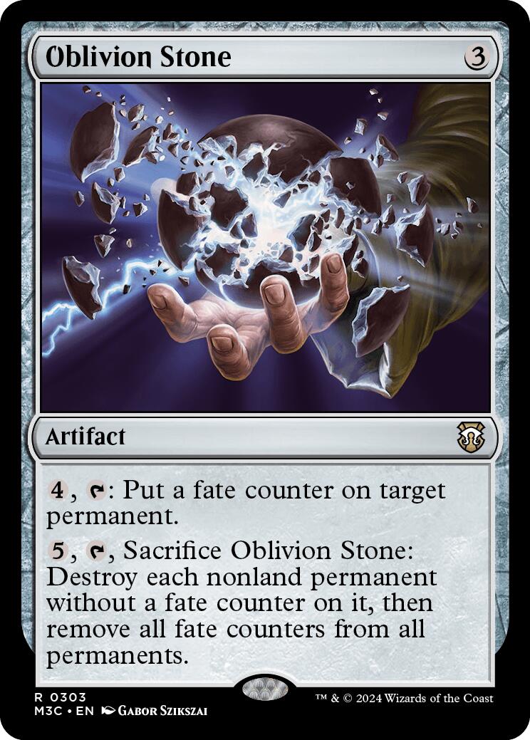 Oblivion Stone [Modern Horizons 3 Commander] | Good Games Cannington