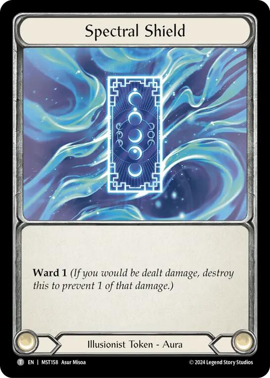 Beckoning Mistblade // Spectral Shield [MST003//MST158] (Part the Mistveil) | Good Games Cannington