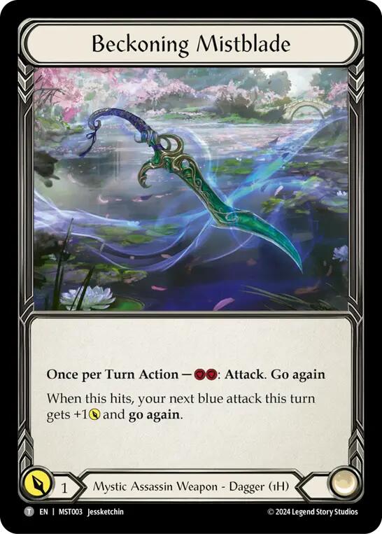 Beckoning Mistblade // Tiger Taming Khakkara [MST003//MST159] (Part the Mistveil) | Good Games Cannington