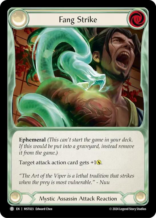 Fang Strike // Zen [MST023//MST047] (Part the Mistveil) | Good Games Cannington