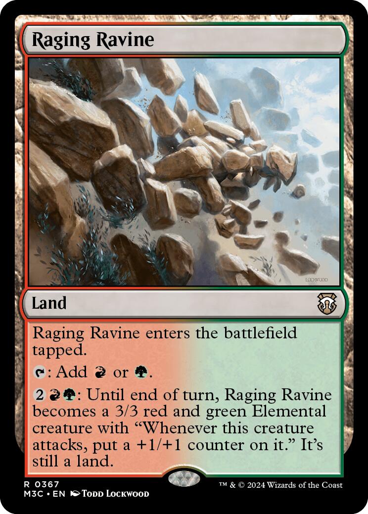 Raging Ravine [Modern Horizons 3 Commander] | Good Games Cannington