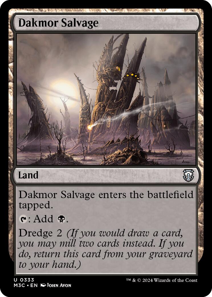 Dakmor Salvage [Modern Horizons 3 Commander] | Good Games Cannington