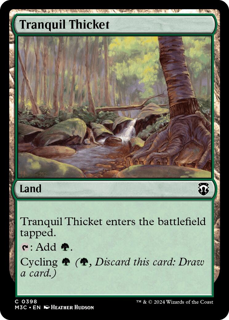 Tranquil Thicket [Modern Horizons 3 Commander] | Good Games Cannington