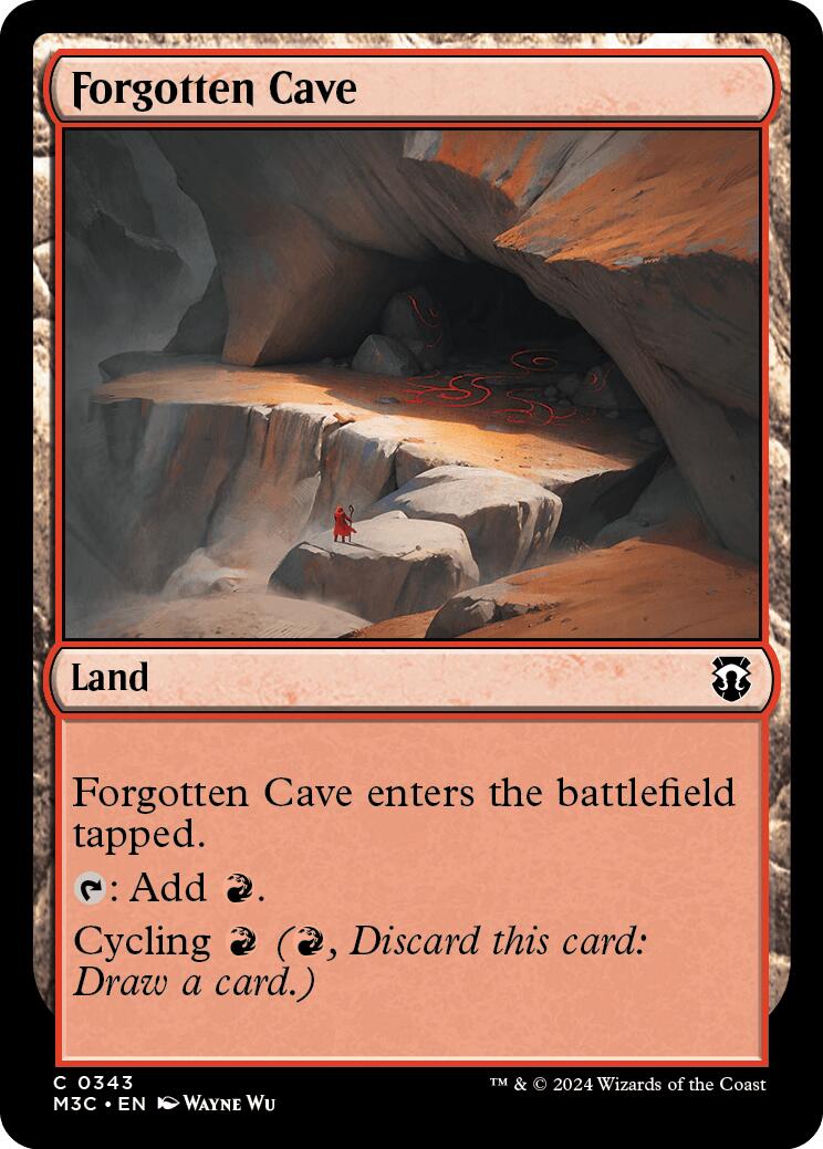 Forgotten Cave [Modern Horizons 3 Commander] | Good Games Cannington