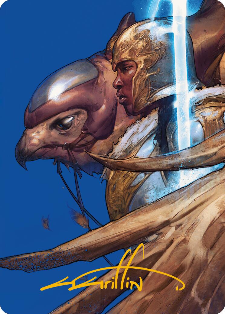 Arna Kennerud, Skycaptain Art Card (Gold-Stamped Signature) [Modern Horizons 3 Art Series] | Good Games Cannington