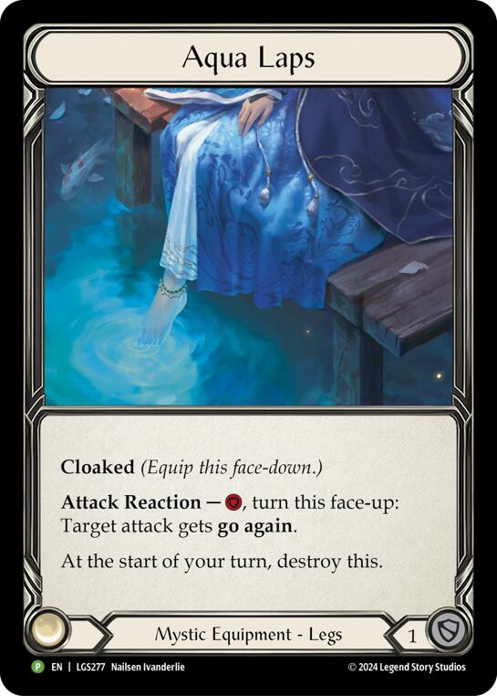 Aqua Laps [LGS277] (Promo)  Rainbow Foil | Good Games Cannington