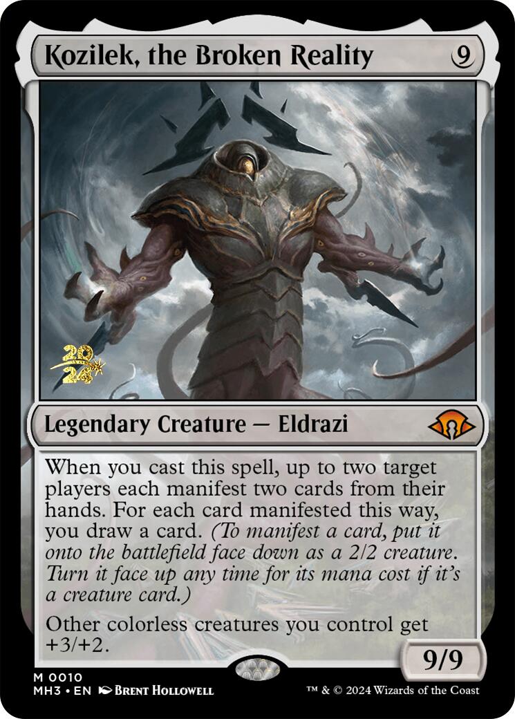 Kozilek, the Broken Reality [Modern Horizons 3 Prerelease Promos] | Good Games Cannington