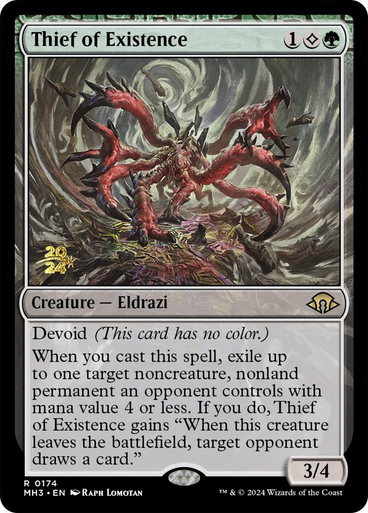 Thief of Existence [Modern Horizons 3 Prerelease Promos] | Good Games Cannington
