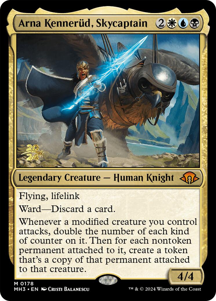 Arna Kennerud, Skycaptain [Modern Horizons 3 Prerelease Promos] | Good Games Cannington