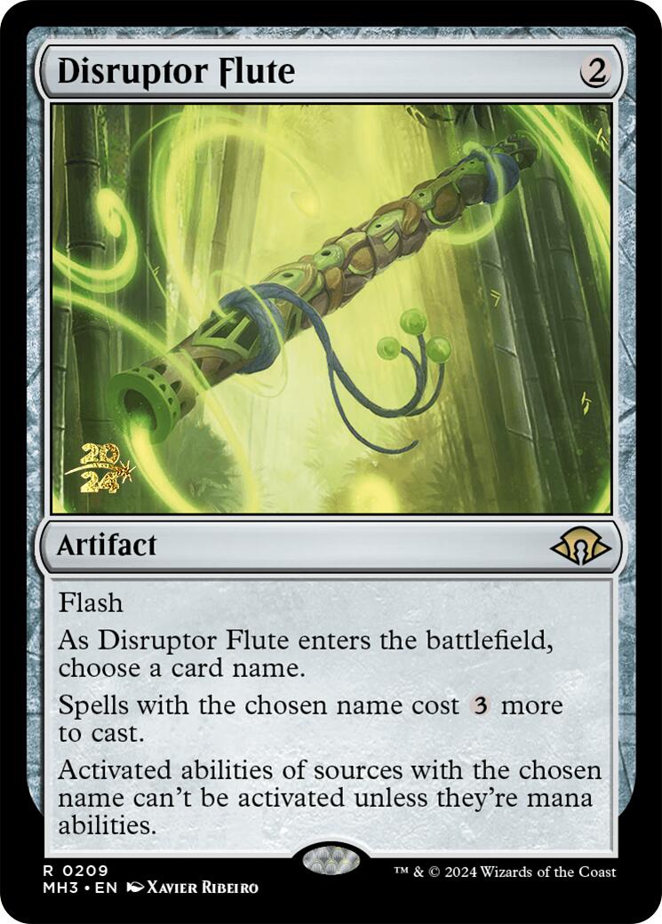 Disruptor Flute [Modern Horizons 3 Prerelease Promos] | Good Games Cannington