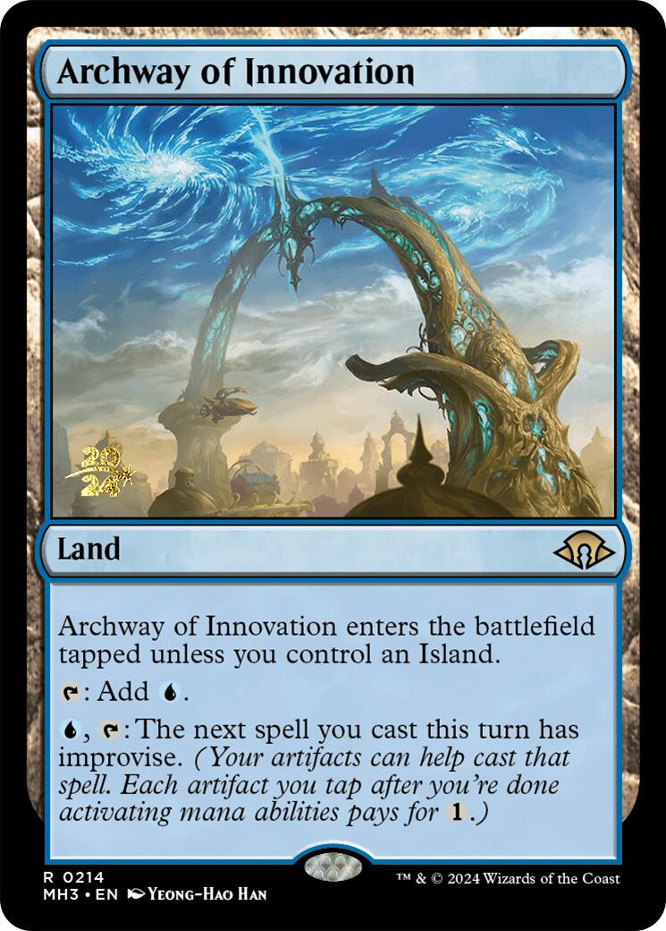 Archway of Innovation [Modern Horizons 3 Prerelease Promos] | Good Games Cannington