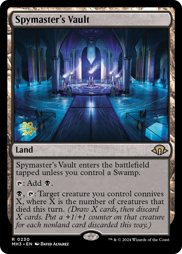 Spymaster's Vault [Modern Horizons 3 Prerelease Promos] | Good Games Cannington