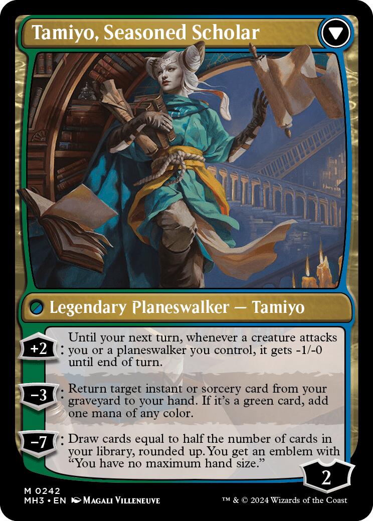 Tamiyo, Inquisitive Student [Modern Horizons 3 Prerelease Promos] | Good Games Cannington